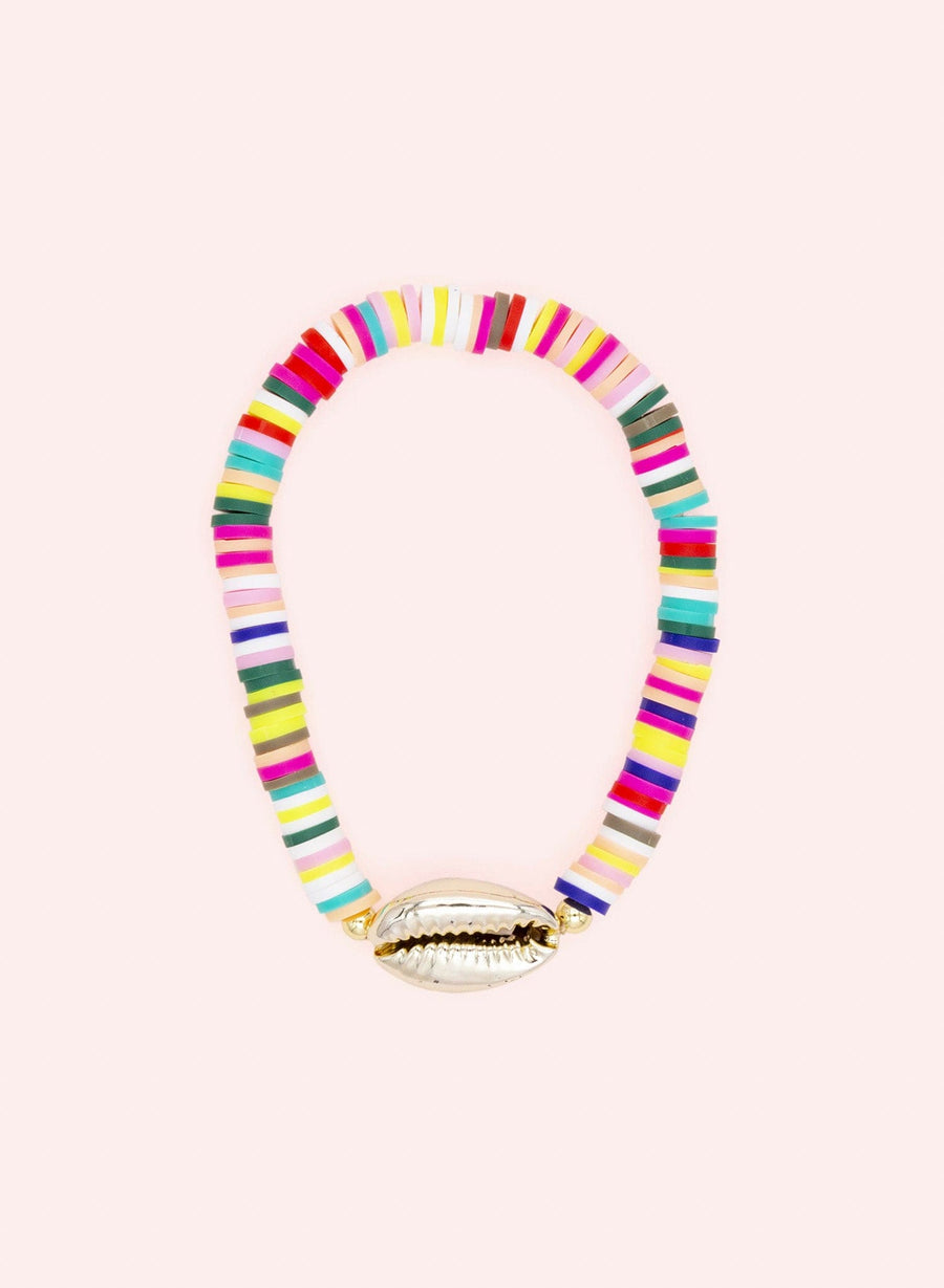 Shell Parel Armband • Multi & goud