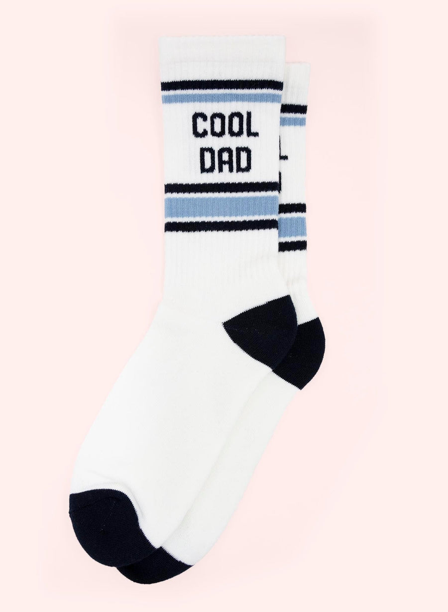 Coole Papa-Socken - Dunkelblau & Weiß