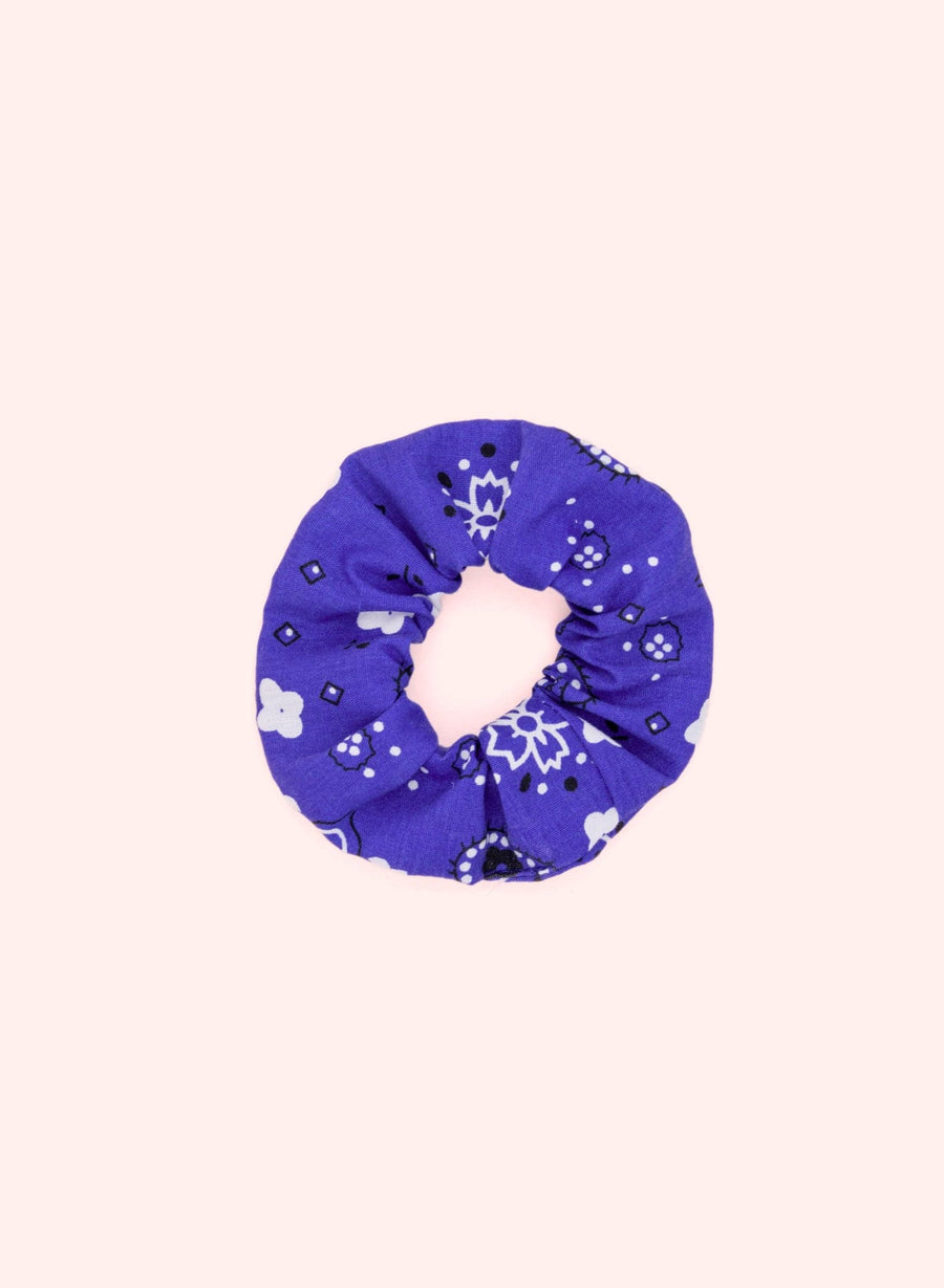 Little Scrunchie • Royal Blue Bandana