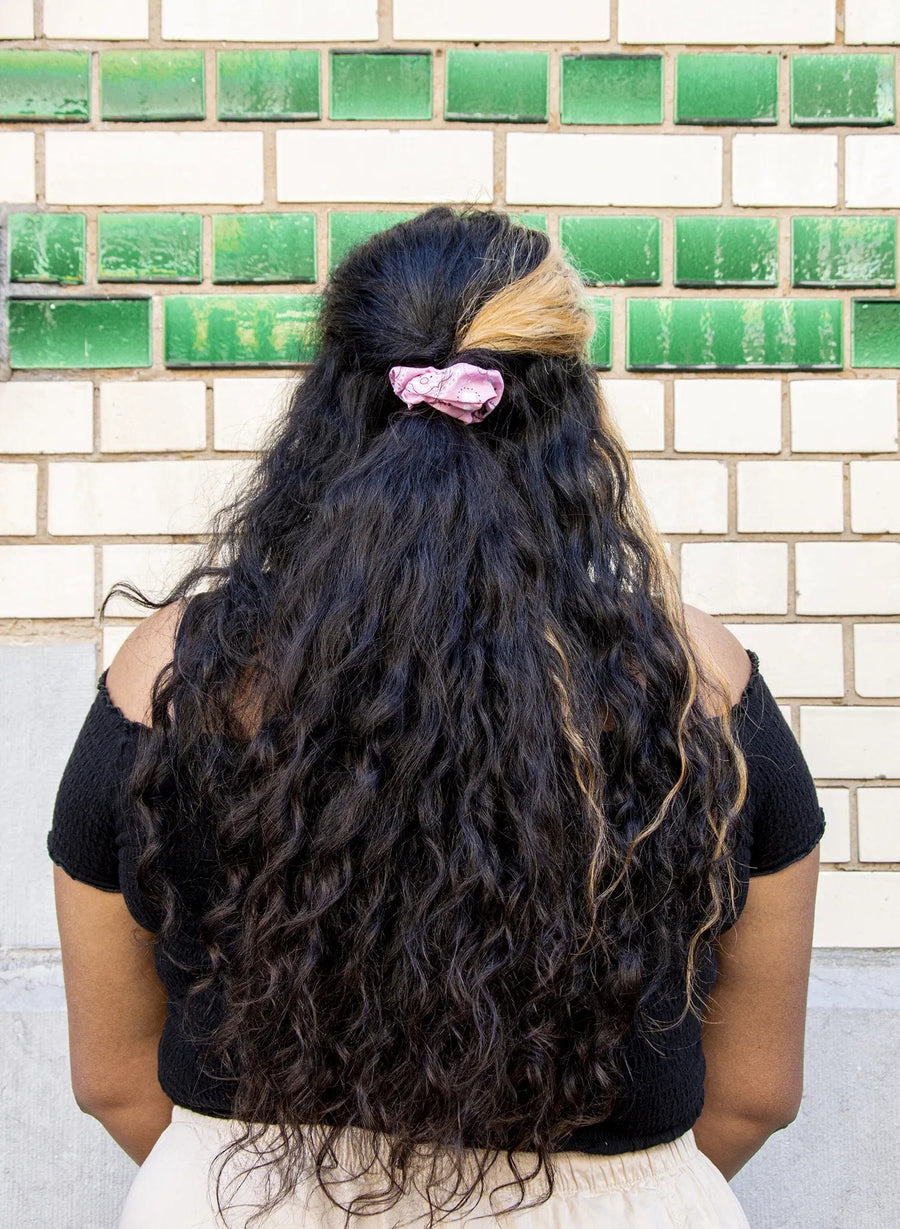 Scrunchie • Roze Bandana