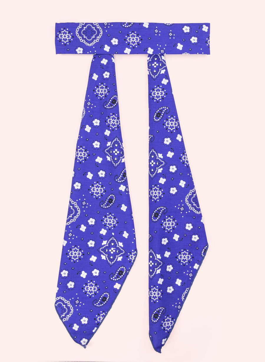 Headband • Royal Blue Bandana