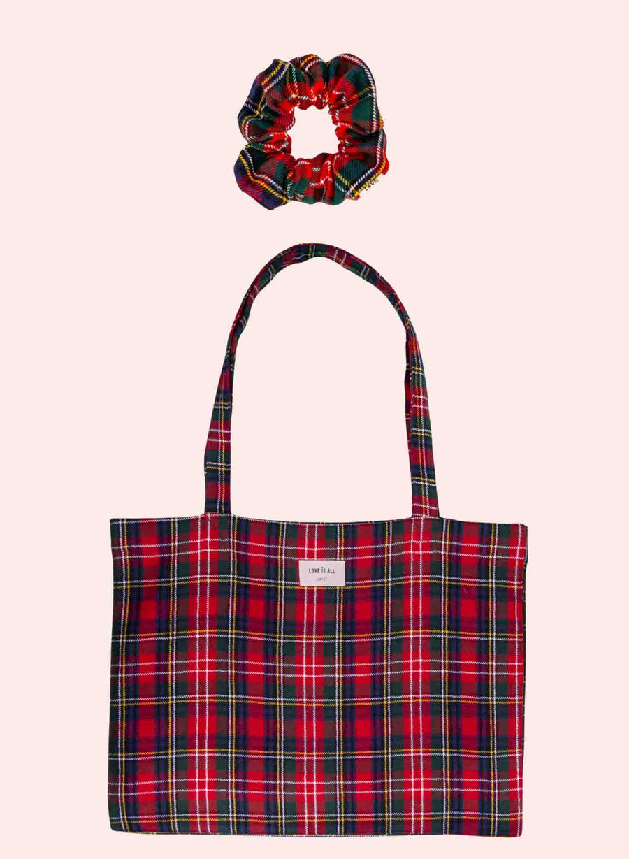 Christmas Duo • Red Tartan