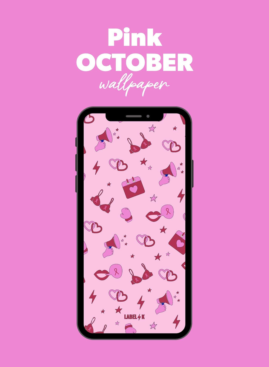 Roze Oktober • Digitaal Behang