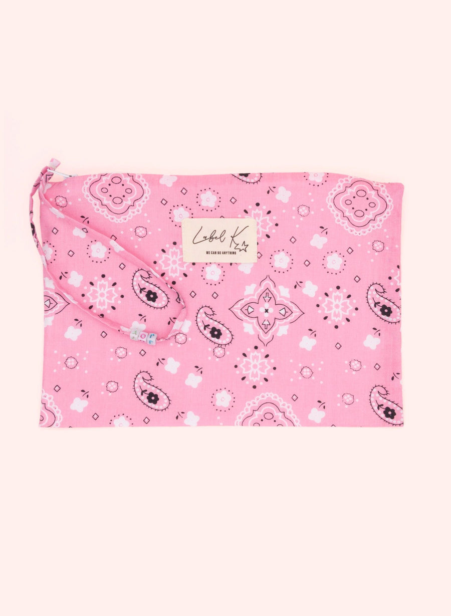 Pochette • Bandana rose