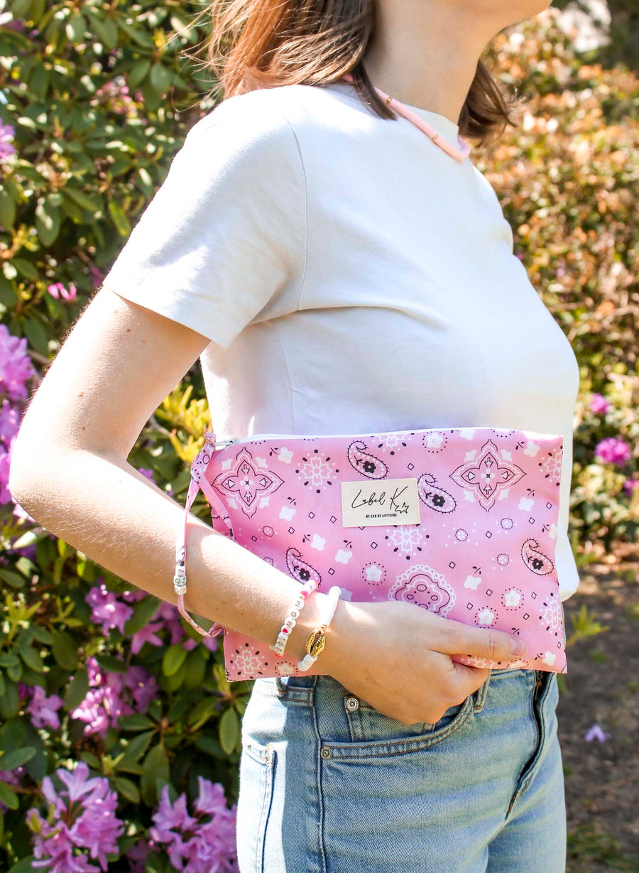 Pochette • Bandana rosa